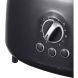 BrentwoodÂ® Appliances Cool-touch 2-slice Retro Toaster With Extra-wide Slots (black) - 1