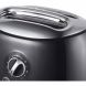 BrentwoodÂ® Appliances Cool-touch 2-slice Retro Toaster With Extra-wide Slots (black) - 2