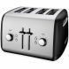 KitchenAid RKMT4115OB Toaster with Manual High-Lift Lever, Onyx Black (Certified Refurbished) - 0