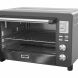 Bella Pro Series 90060 - Electric oven - convection - 25.4 qt - 1800 W - black stainless steel - 0