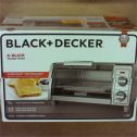 BLACK+DECKER (TO1700SG) 4-Slice Toaster Oven