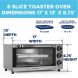Westinghouse WTO1413SB Toaster Oven - 1