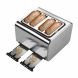 GEVI 4-Slice Stainless Steel Classic Toaster for Home Office - 3