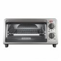 BLACK+DECKER (TO1322SBD) 4-Slice Countertop Toaster Oven