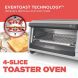 BLACK+DECKER (TO1322SBD) 4-Slice Countertop Toaster Oven - 1