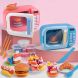 Infant Kids Kitchen Toys Simulation Microwave Oven Toys Funny Pretend Toys Set Children Girls Kids Education Birthday Gift - 2