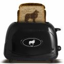 Uncanny Brands Collie Pet Toaster -- Your Favorite Dog Right on Your Toast!