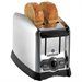 PROCTOR SILEX 22850 Toaster,Brushed Chrome,2 Slice - 1