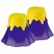 Jeobest Microwave Cleaner Volcano - Microwave Oven Cleaner - Volcano Type Microwave Cleaner Kitchen Cleaning Small Helper Kitchen Dirt Cleaner Microwave Oven Cleaning Tools (Purple) MZ - 2