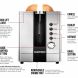 Chefman 2-Slice Pop-Up Stainless Steel Toaster w/ 7 Shade Settings - 1