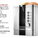 Chefman 2-Slice Pop-Up Stainless Steel Toaster w/ 7 Shade Settings - 3