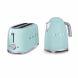 SMEG 4-Slice Toaster & 1.7-Liter Kettle in Pastel Green - 0