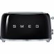 Smeg TSF02BLUS 4 Slice Toaster - Black - 0