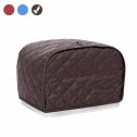 Toaster Cover 2 Slice Red For Kitchen Toaster Dust & Fingerprint Protection (S/11.5x8x8 inch/Coffee)