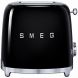 Smeg 2-Slice Toaster-Black - 0