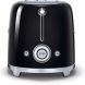 Smeg 2-Slice Toaster-Black - 1
