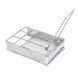 Foldable Stainless Steel Toaster Plate Portable Outdoor Camping Bread Toaster Gr - 0