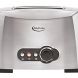 Betty Crocker BC-1618C 2-Slice Toaster, Brushed Stainless Steel - 1