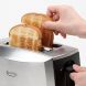 Betty Crocker BC-1618C 2-Slice Toaster, Brushed Stainless Steel - 3
