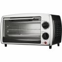 Appliances TS-345B 4-Slice Toaster Oven Broiler, Black, Our 4 slice toaster oven also broils and bakes By Brentwood