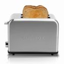 Cusimax CMST-80S Bakery Toaster 2/4 Slice Extra Wide Slot Toaster Stainless Steel Bagel Bread Toaster