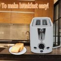 Large Capacity Toaster 2 Piece Automatic Toaster Home Breakfast Toaster