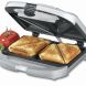 Cuisinart Electric Nonstick Dual Sandwich Maker Grill Toaster - 0