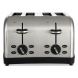 Extra Wide Slot Toaster, 4-Slice, 12 3/4 x 13 x 8 1/2, Stainless Steel - 0
