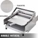 VEVOR Bun Toaster 220V Burger Machine Oven 6 Slice Hamburger Baking Machine 2 Layer 800W - 2