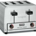 WARING COMMERCIAL WCT800 11-1/2" 4-Slot Stainless Steel Commercial Toaster