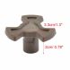 Kitchenware 2cm Height Plastic Microwave Oven Replacement Part Turntable Coupler - 1