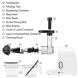 Slow Masticating Juicer Machine - Household Low Speed Electric Cold Press Juice Extractor with Cleaning Brush, Juice Cup Pulp Container for High Nutrient Fruit and Vegetable Juice White - 1