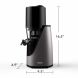 Tenergy Masticating Juicer, Anti-Oxidation Slow Speed Cold Press Juicer, High Nutrient Fresh Vegetable and Fruit Juice Extractor, Easy to Clean Juicer with Jug and Brush - 2