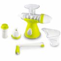 Juice Buddy 2 in 1 Manual At Home Easy Clean Ice Cream Maker and Juicer, Green