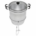 Aluminum Steam Juicer with Tempered Glass Lid VKP1148