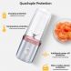 Mini Juicer Cup 350ml Fruit Juice Mixer Travel Blender with Stainless Steel 4- USB Rechargeable - 3
