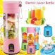 300/380ml Mini USB Portable Fruit Juicer Home Travel Electric Smoothie Juice Maker Blender Machine - 3