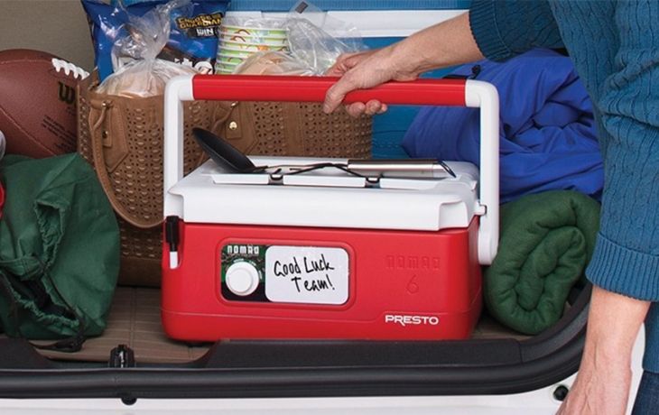 The Presto Nomad Slow Cooker - The Amazing Slow Cooker That's Perfect for  Tailgating or Pot Lucks 