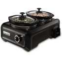 Crock-Pot (SCCPMD1-CH) Two 1-Quart Hook Up Connectable Entertaining System