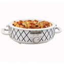 Crock-Pot (SCCPCCM250-BT) Casserole Crock 2.5-Quart Oval Slow Cooker