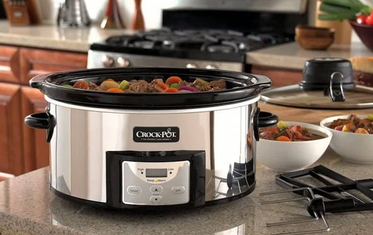 Crock-Pot 6 qt Digital Slow Cooker w/ iStir Automatic Stirring