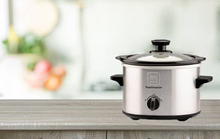 Toastmaster 1.5-qt. Stainless Steel Slow Cooker