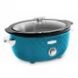 Elite Platinum 6Qt. Diamond Series Slow Cooker, Teal - 1