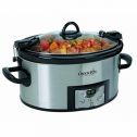 Crock-Pot Best Programmable Slow Cooker 6 Quart Digital Slow Cookers Cook & Carry Program Cooking Time