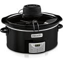 Crock-Pot iStir (SCCPVC600AS-B) Automatic Stirring 6-Quart Slow Cooker