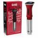 Saki Sous Vide Cooker (1100W) Powerful, Hands Free, Compact Slow Cooker - Professional Immersion self-stirring Stainless steel Mixer Circulator, Digital display, Wifi APP Smart Control - 0