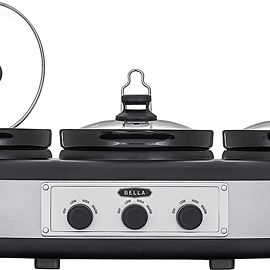 BELLA 3x2.5 Qt Triple Slow Cooker Reviews, Problems & Guides