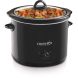 Crock-Pot SCR400-B 4-Quart Manual Slow Cooker, Black - 0