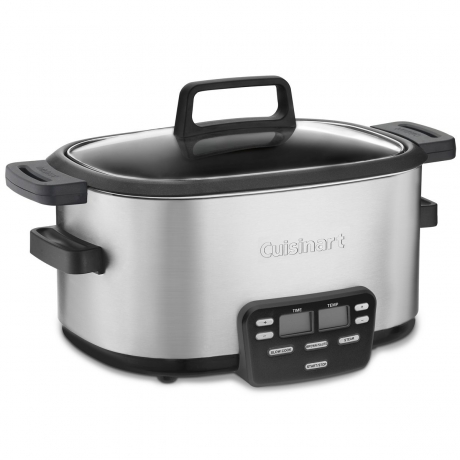 Cuisinart 3-In-1 Slow Cooker, Steamer and Brown/Saute Options with ...