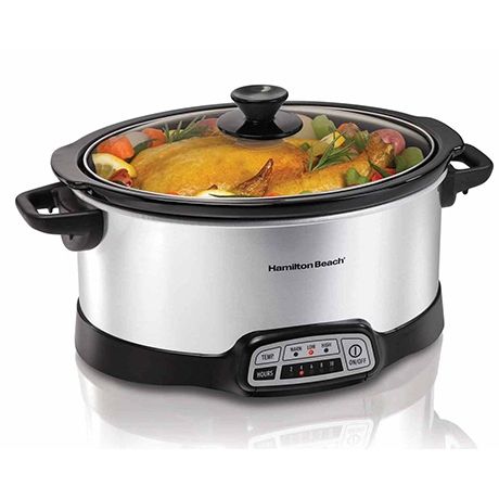 Hamilton Beach (33473) 7-Quart Programmable Slow Cooker Reviews ...